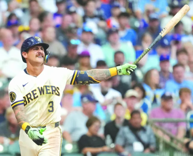 Brewers beset by infield injuries